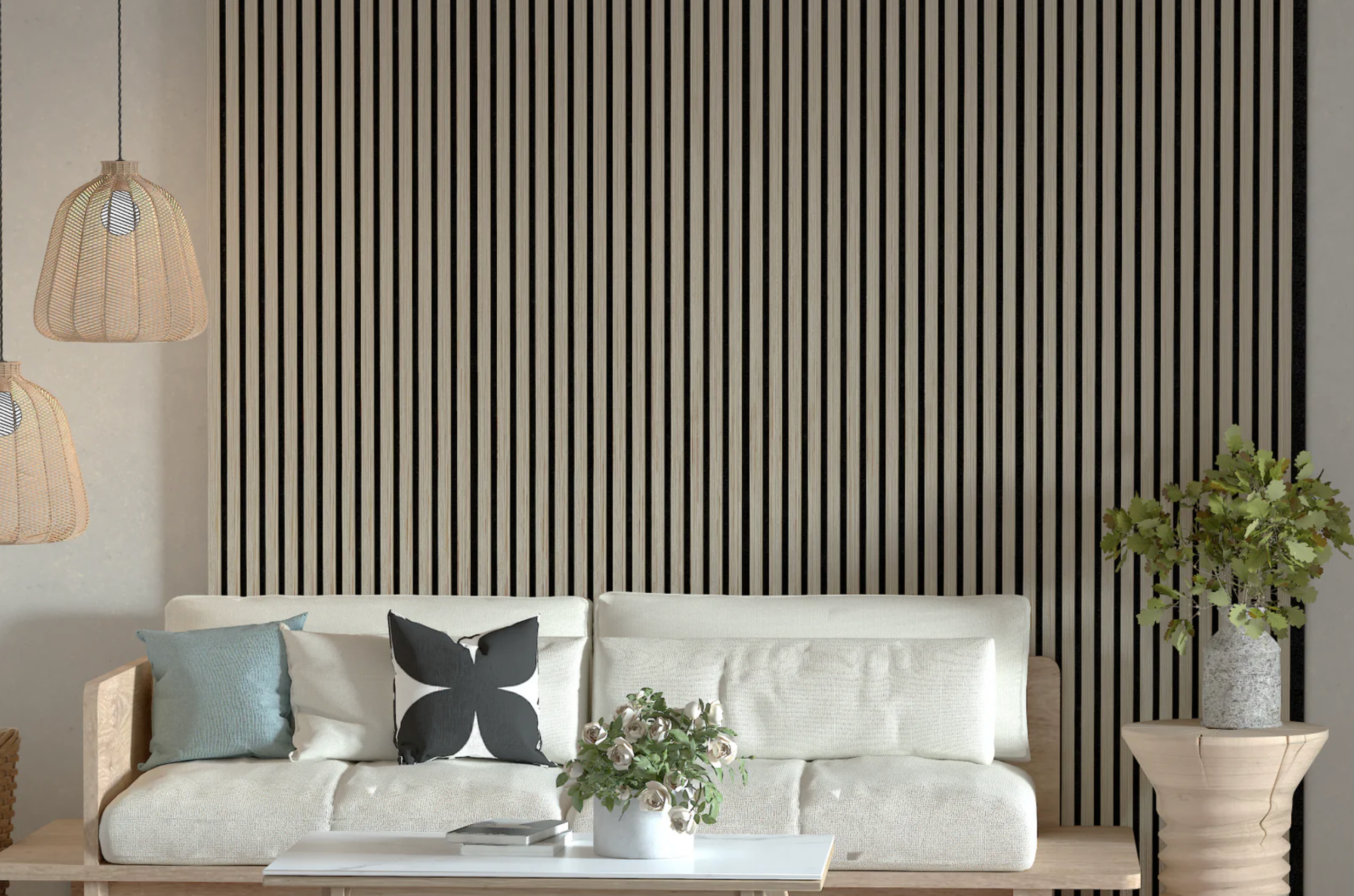 Zebrano | Essential | Akustik Wandpaneel