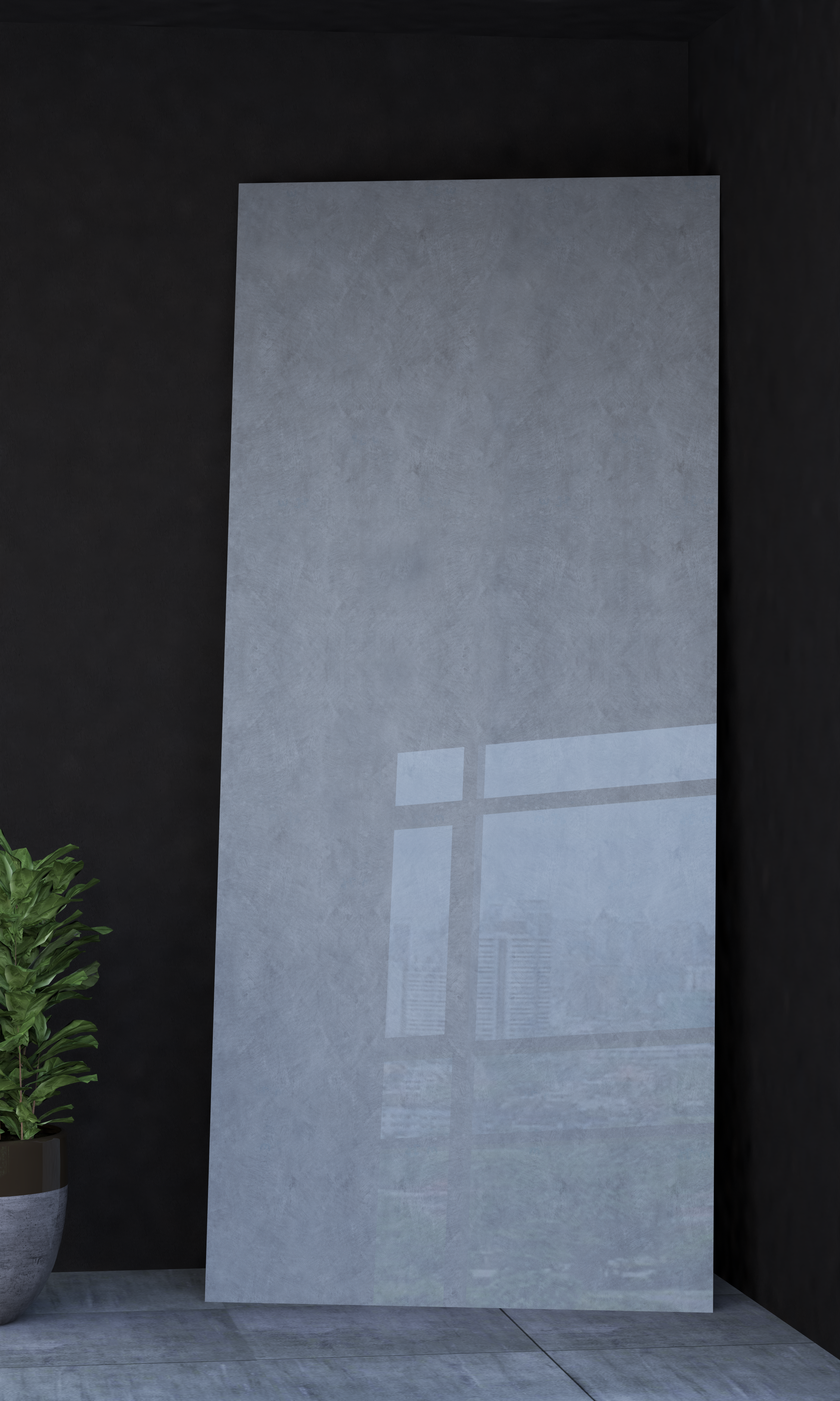 Loft Gray - Flat Wall Panel