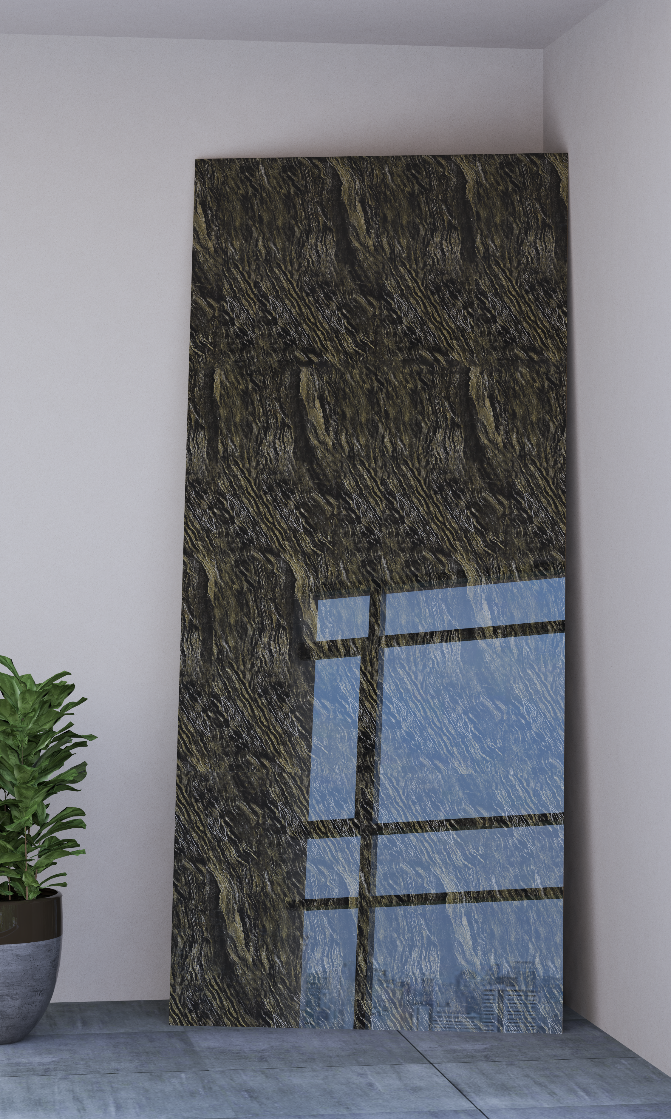 Giallo - Flat Wall Panel