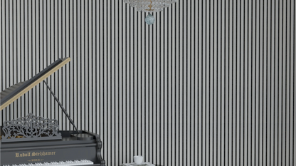 Gray Line Bamboo | Essential | Acoustic Wall Panel