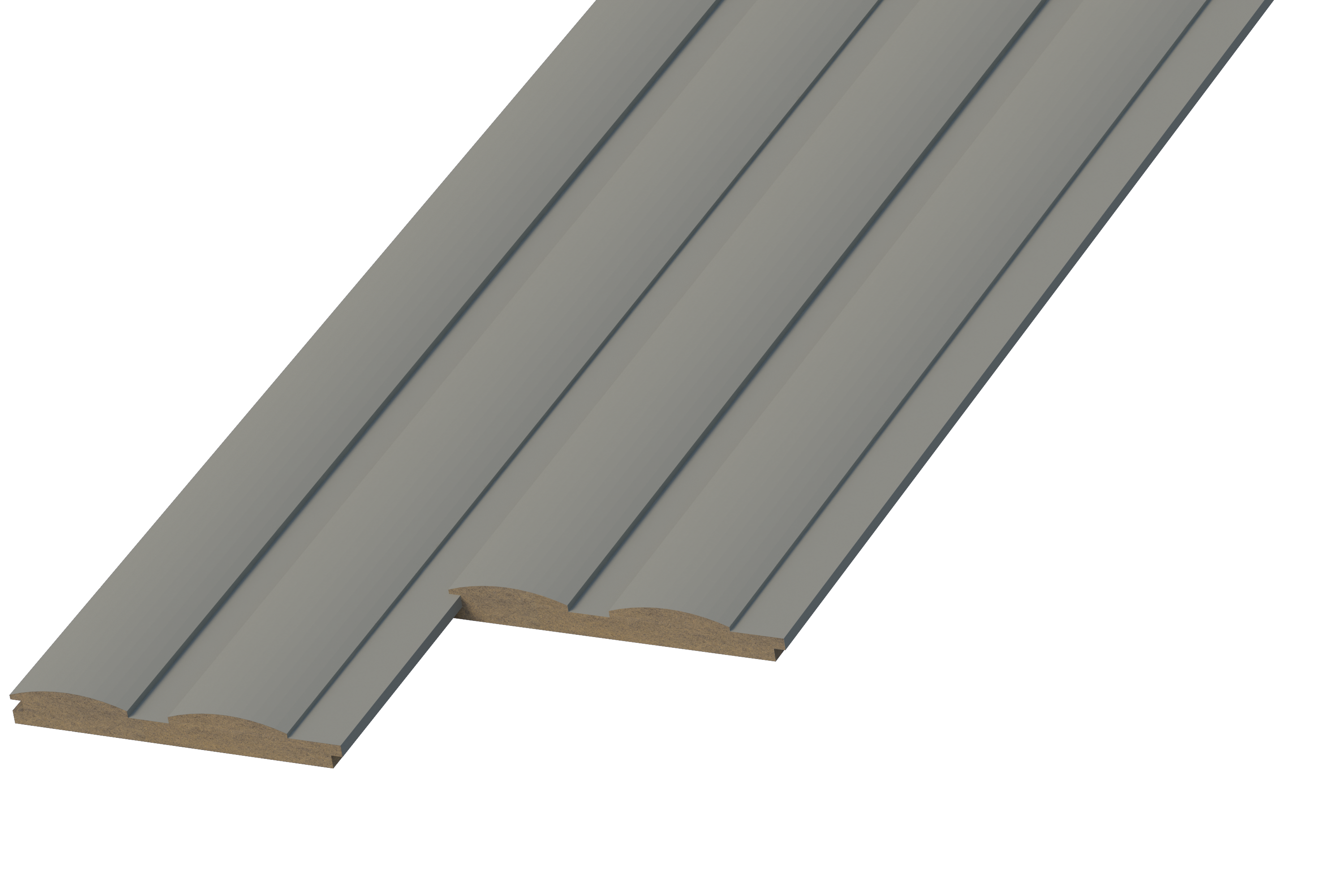 Soft Gray | WP06 | 3D Wall Panel