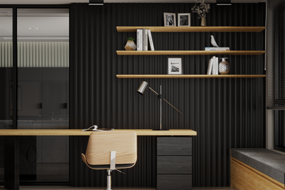 Matte Black | WP06 | 3D Wall Panel