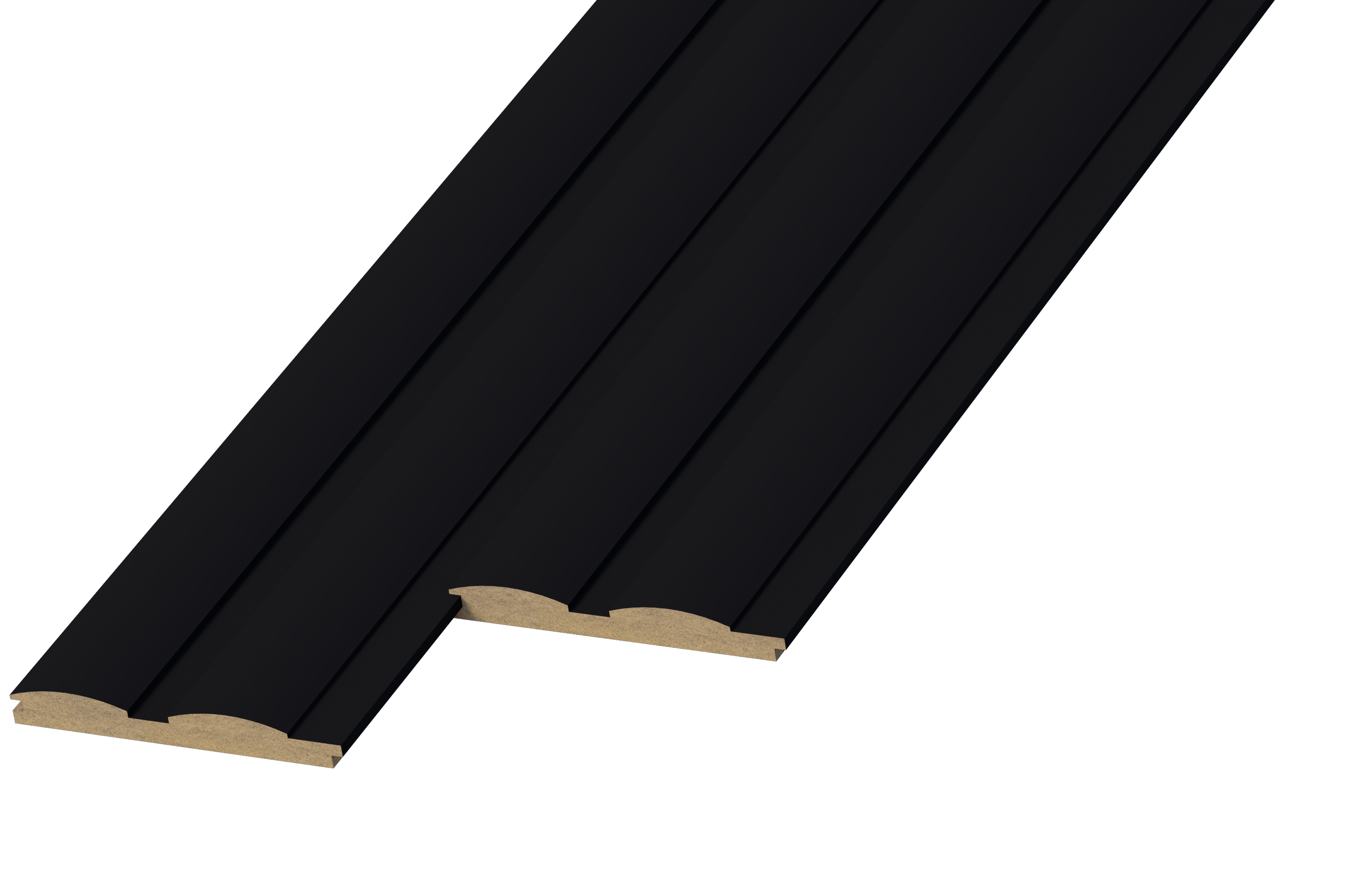 Matte Black | WP06 | 3D Wall Panel