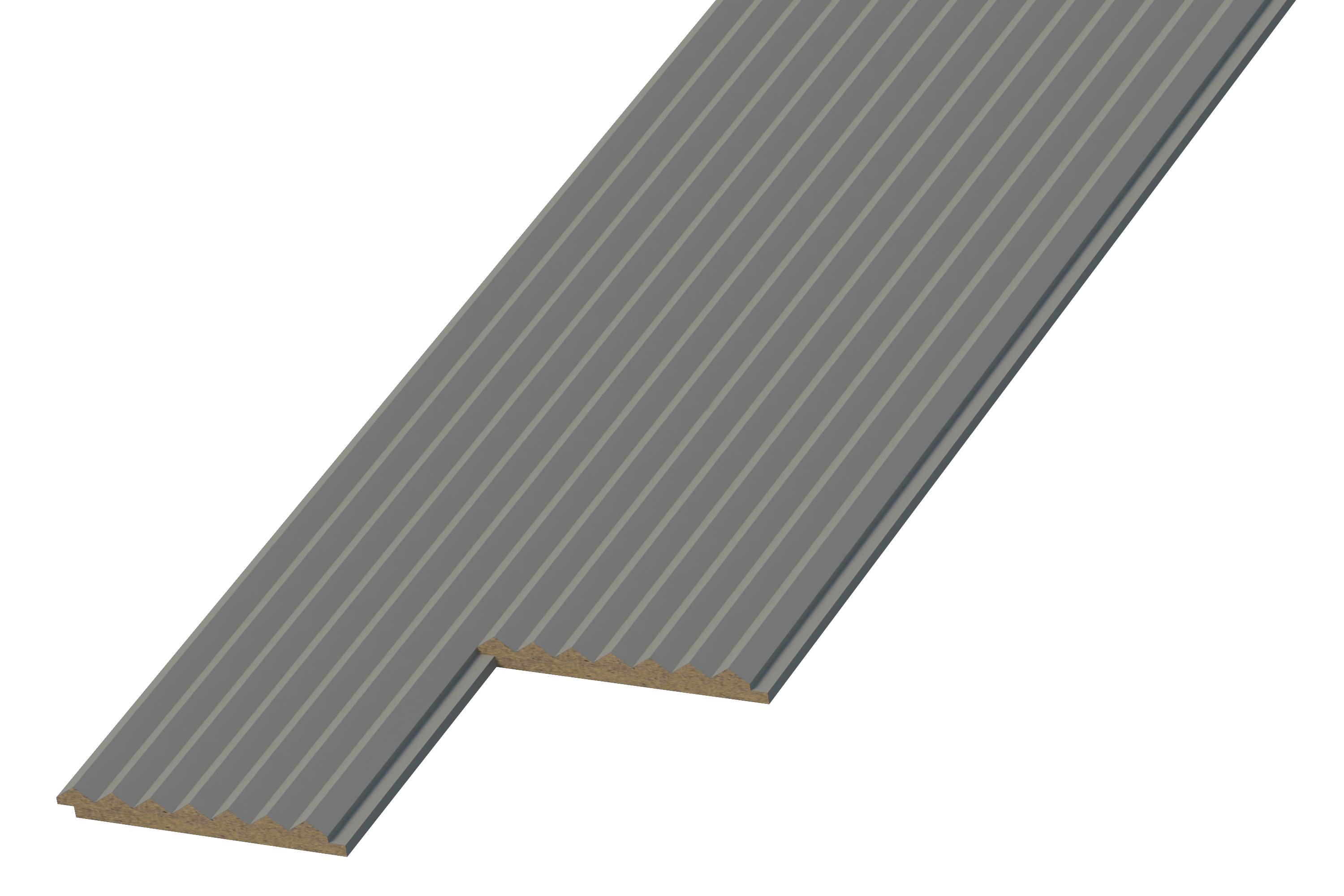 Soft Gray | WP10 | 3D Wall Panel