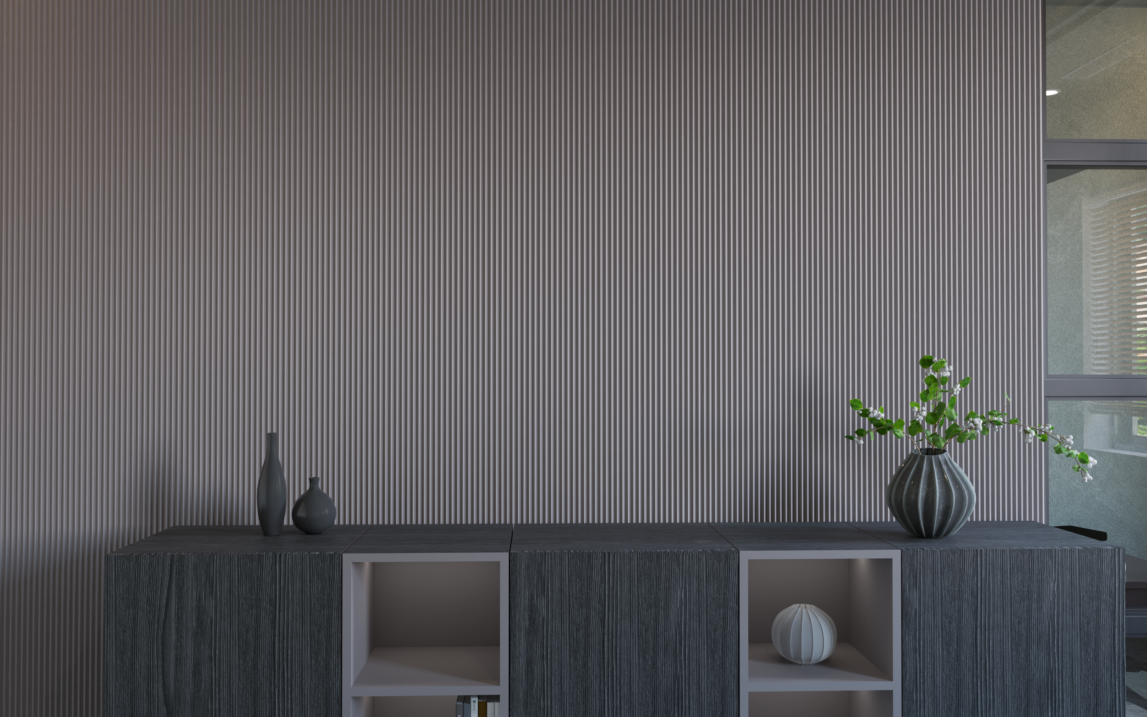 Coffee Brown | WP10 | 3D Wall Panel