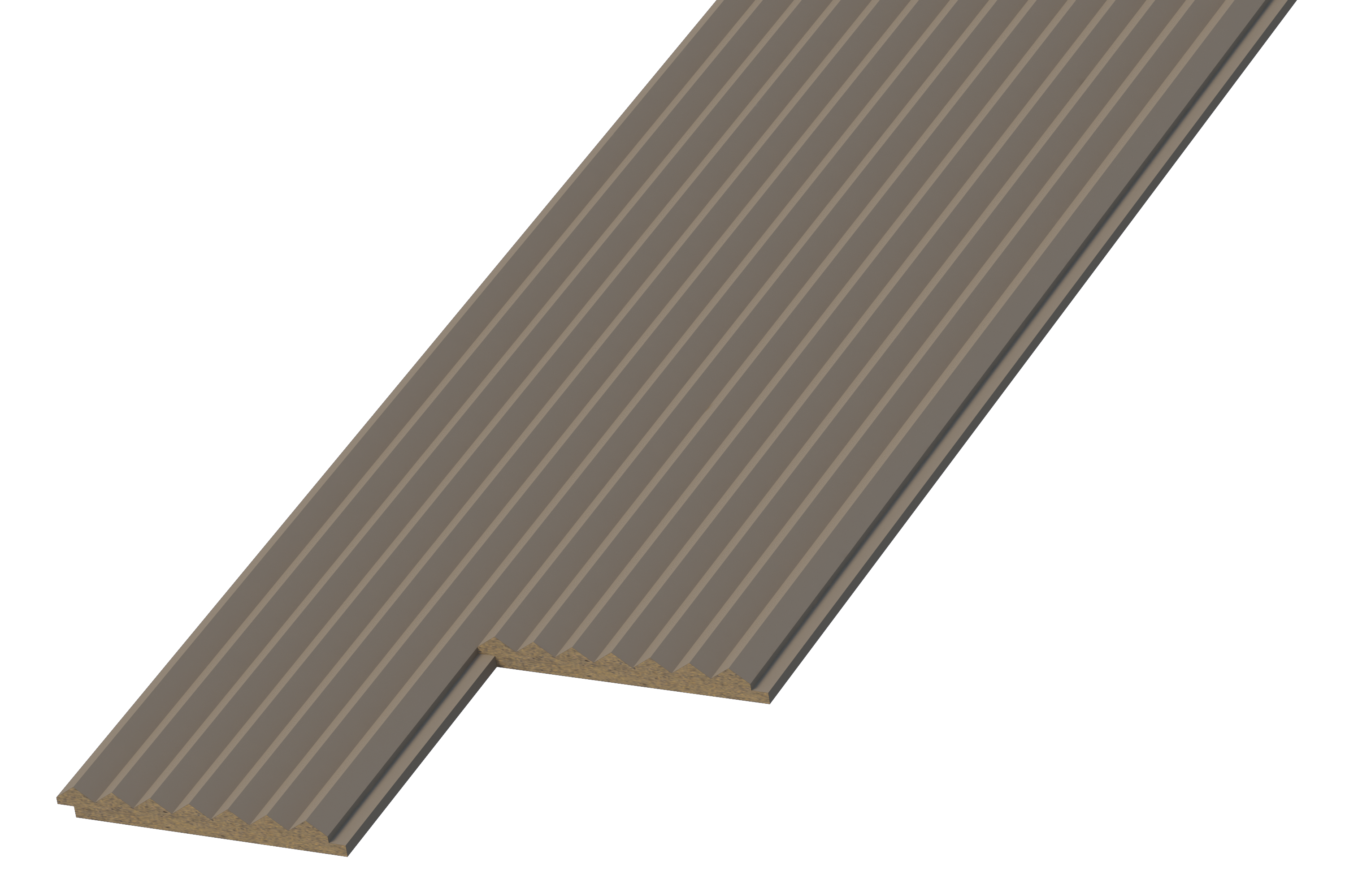 Coffee Brown | WP10 | 3D Wall Panel
