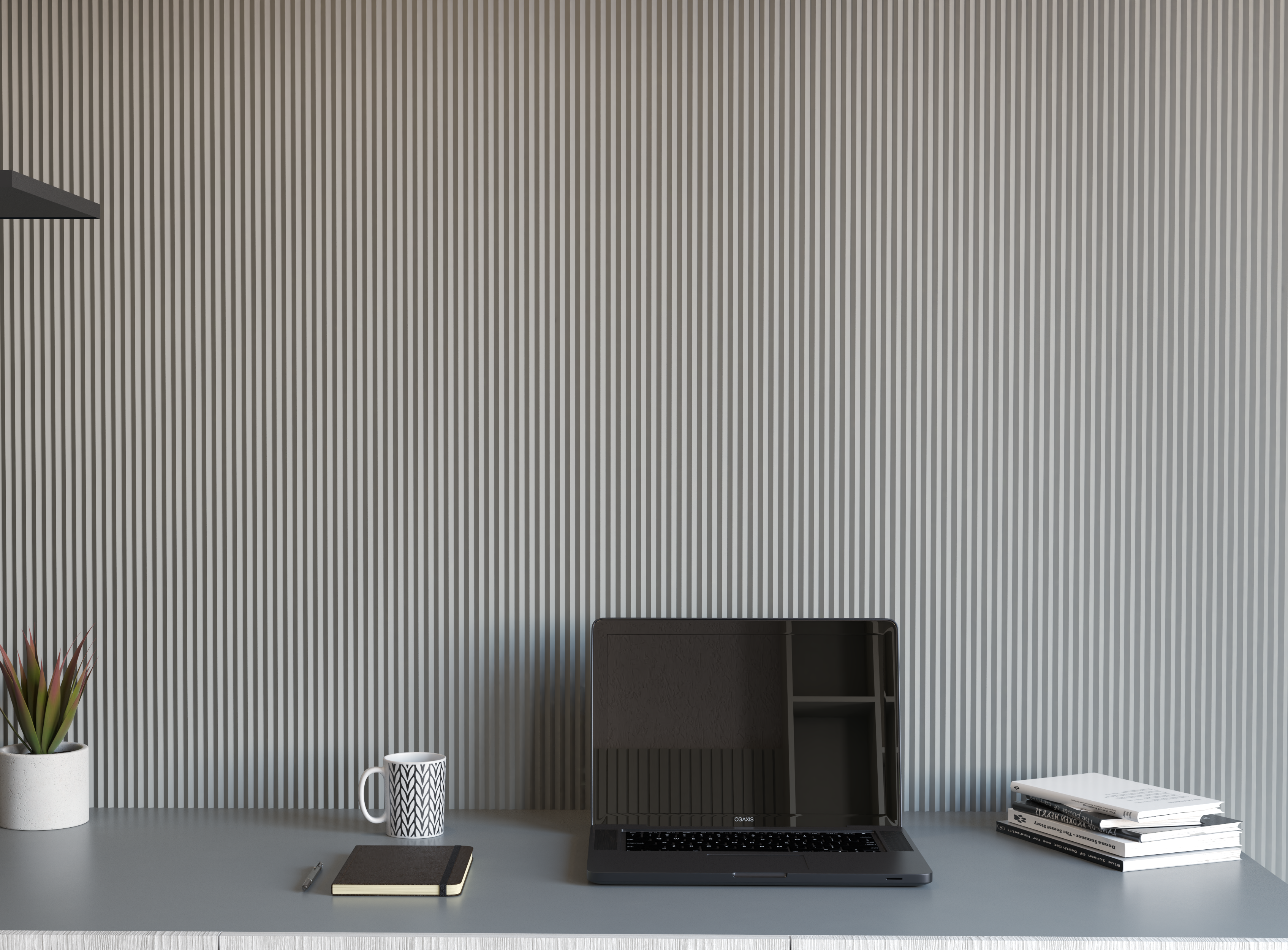 Soft Gray | WP10 | 3D Wall Panel