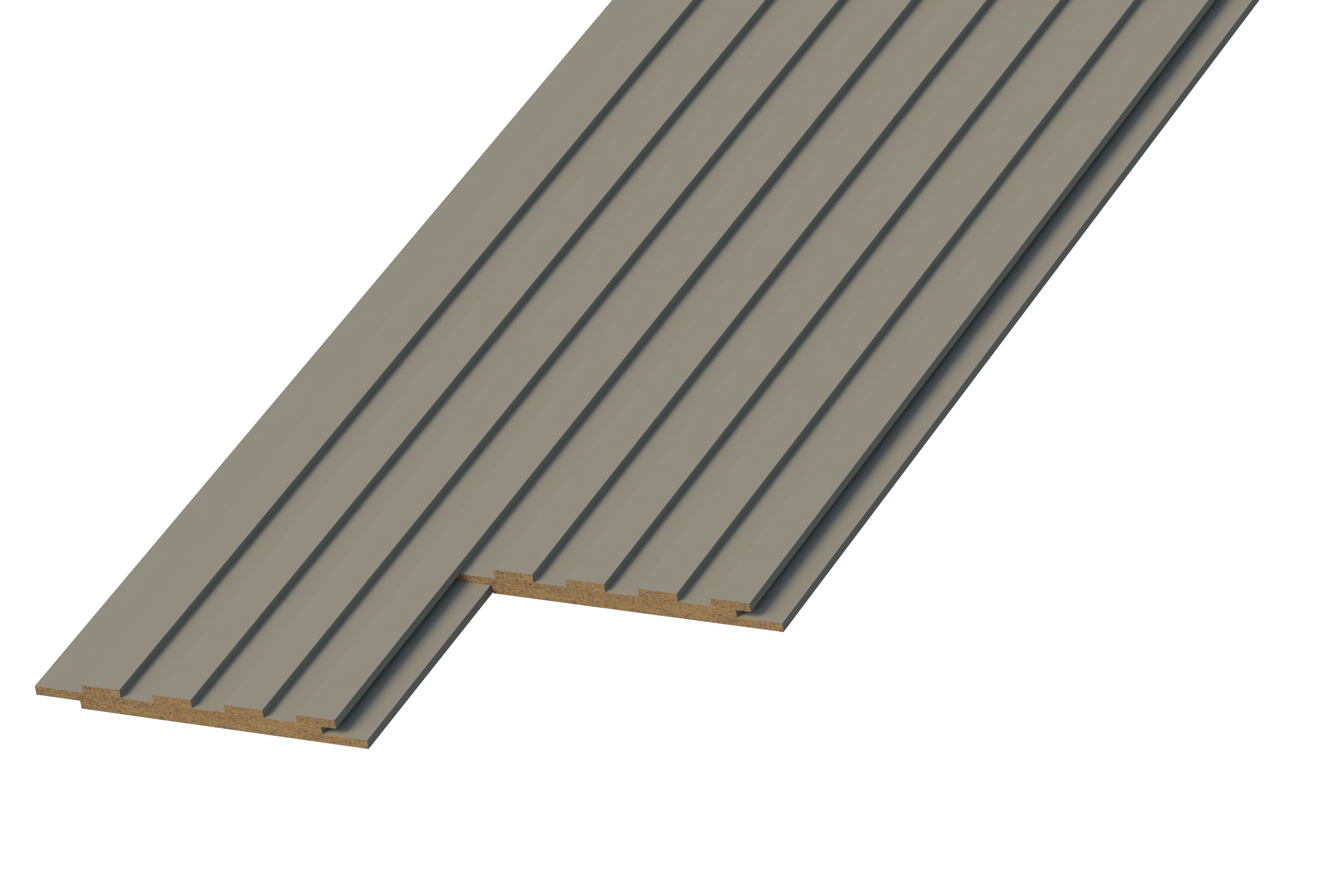 Soft Gray | WP12 | 3D Wall Panel