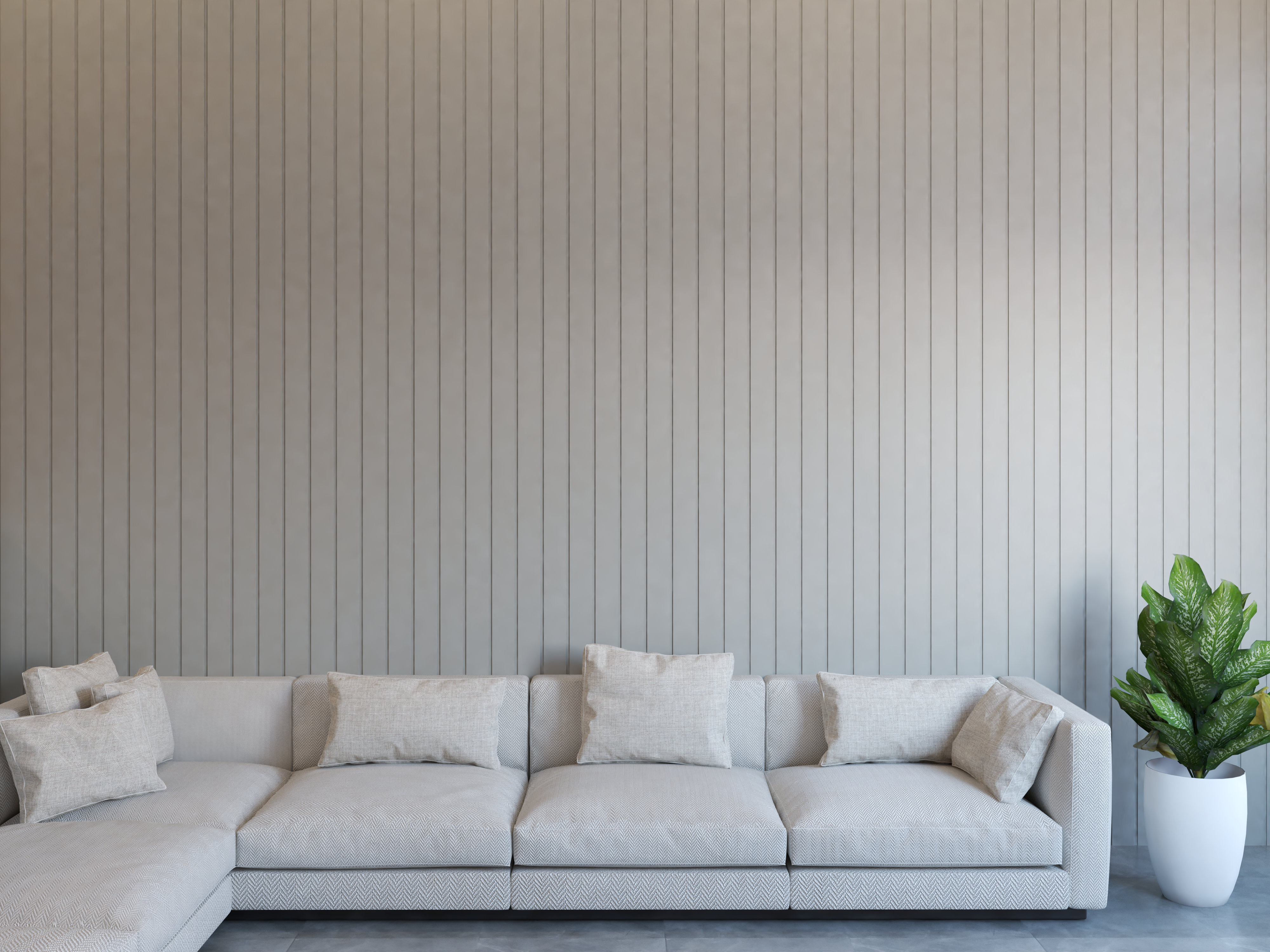 Soft Gray | WP15 | 3D Wall Panel