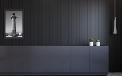 Matte Black | WP15 | 3D Wall Panel