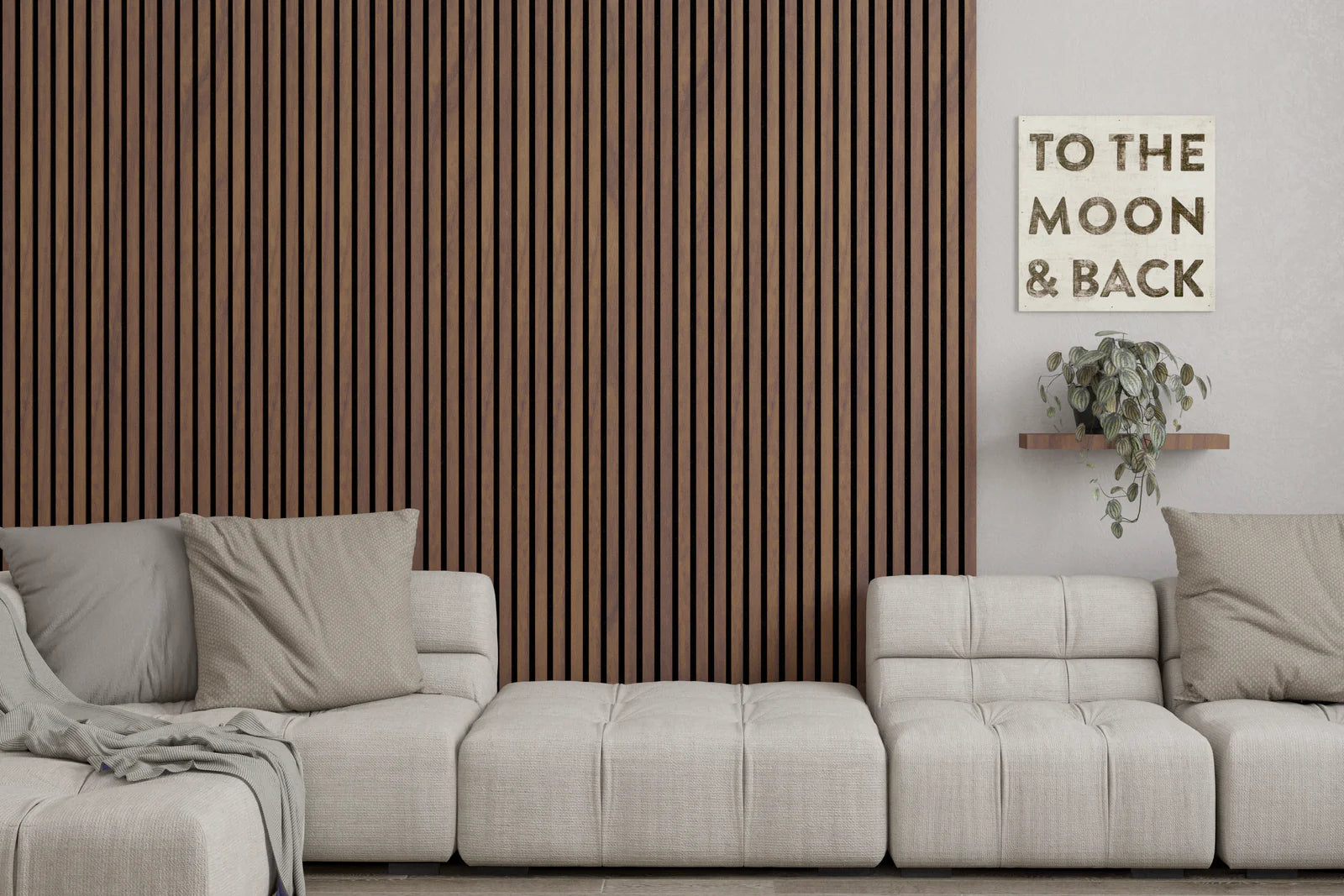 Aura Wallnut | Acoustic Wall Panel